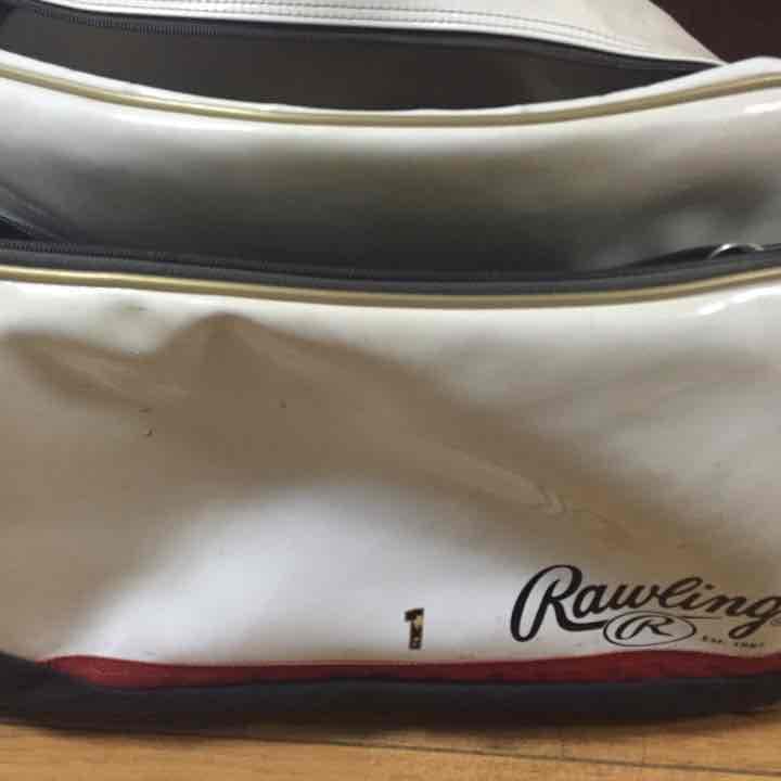 Rawlings Enamel Bag Baseball Used Condition