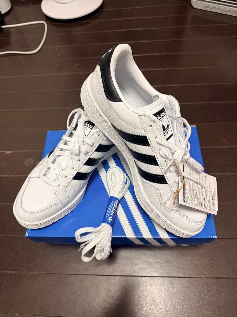 adidas TEAM COURT 285 White/Black