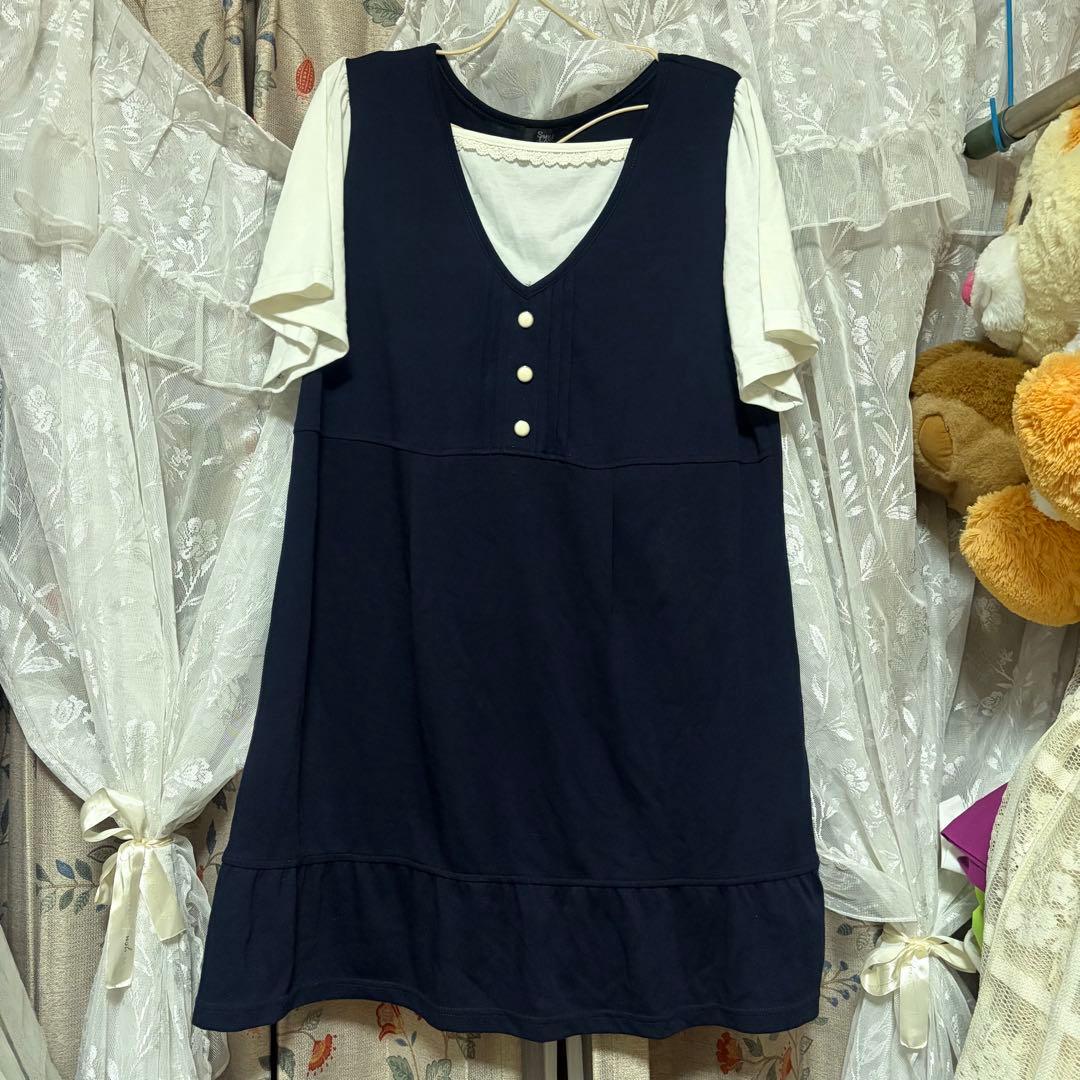 Plus Size* 3L Tunic Dress