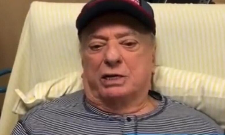 Internado, Raul Gil fala sobre seu estado de saúde após cirurgia: ‘sem data de alta’