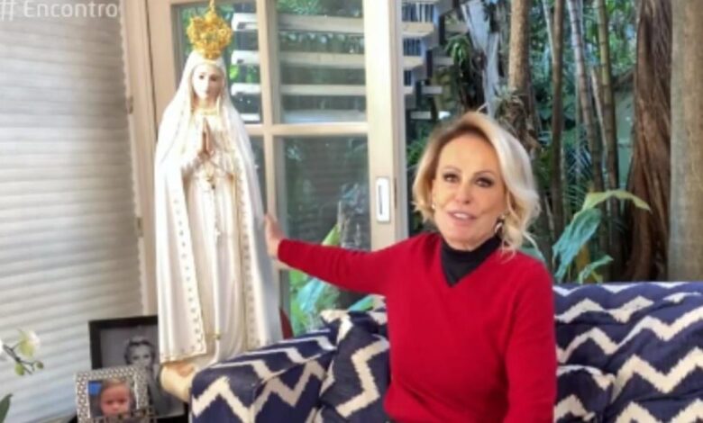Ana Maria Braga agradece Nossa Senhora de Fátima por cura: ‘ela está aqui do meu lado’