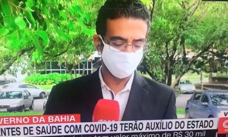 Repórter da CNN Brasil abandona as câmeras ao vivo para atender ligação e fica atordoado