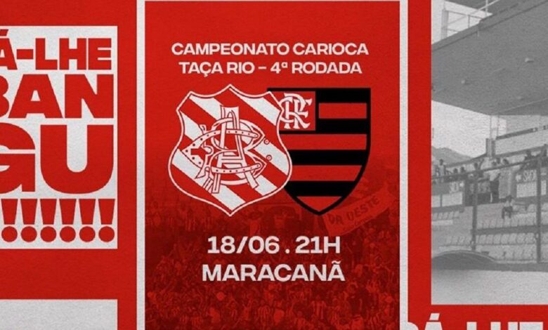 Bangu x Flamengo: tudo sobre a partida que reabre o Campeonato Carioca