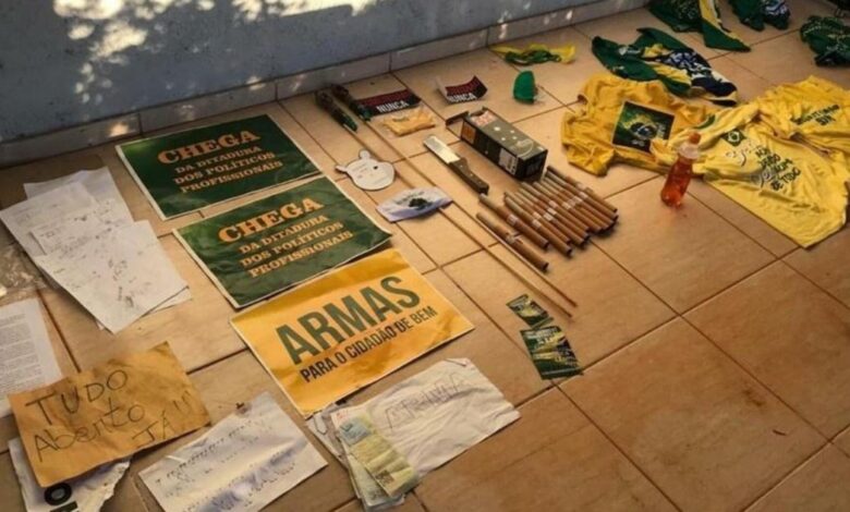 Polícia Civil realiza busca em chácara usada pelos ‘300 do Brasil’