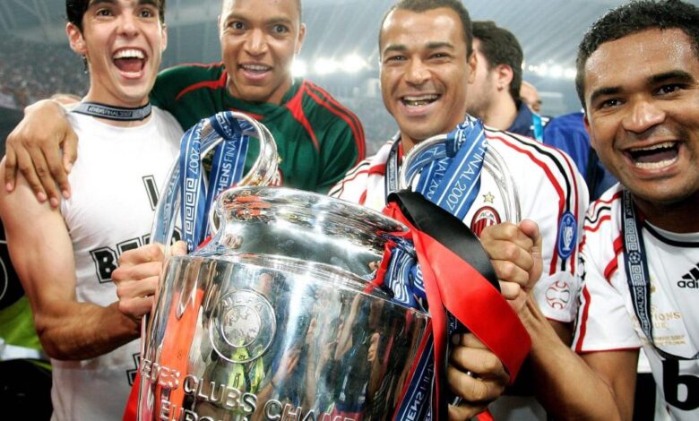 5 ex-jogadores brasileiros que já jogaram no Milan
