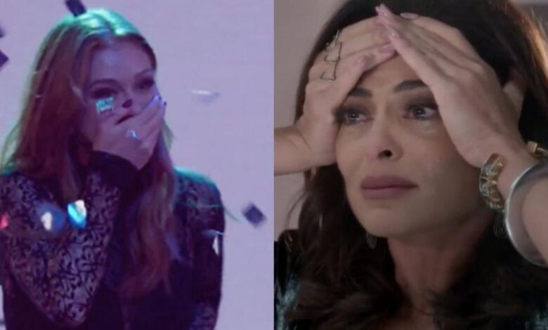 ‘Totalmente Demais’: Carolina chora e se desespera com vitória de Eliza no concurso