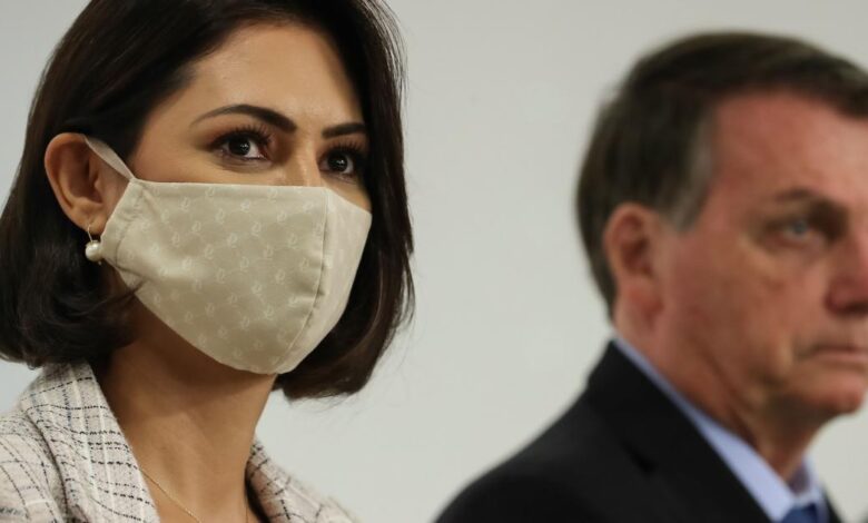 Michelle Bolsonaro testa positivo para Covid-19