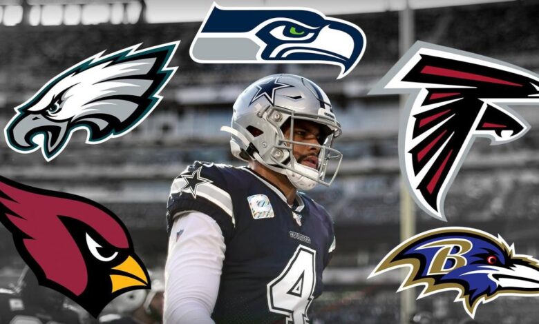 5 aves que são mascotes das equipes da NFL