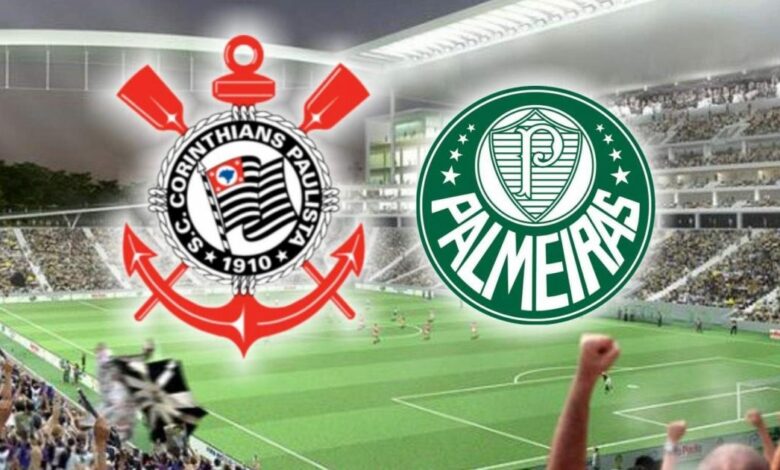 Corinthians e Palmeiras jogam mal e empatam sem gols