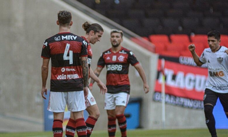 Atlético-MG surpreende o Flamengo e vence na estreia do Brasileirão