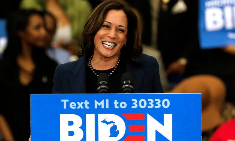 Kamala Harris é escolhida para vice de Biden nas eleições presidenciais nos EUA