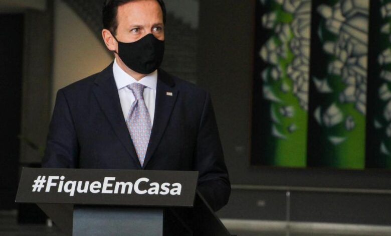 Doria rebate atitude de Bolsonaro: ‘nem o senhor e nem ninguém vai afrontar a democracia’
