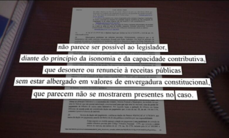 Procuradoria da Fazenda recomenda veto do governo a proposta que perdoa dívidas tributárias de igrejas