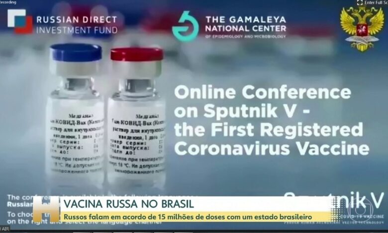 Governo da Bahia diz que parceria prevê produção de 50 milhões de doses da vacina russa