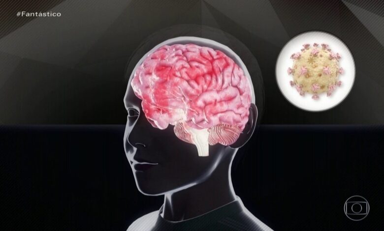 Comida com gosto de madeira podre e alucinações: veja como a Covid pode afetar o cérebro