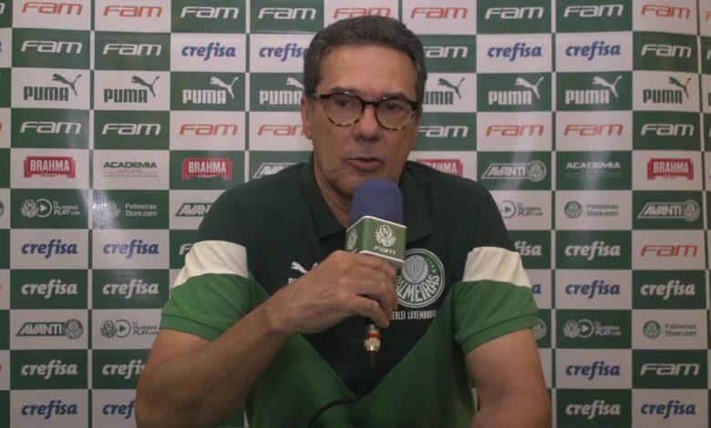 Luxa reclama da expulsão de Zé Rafael, mas admite que empate entre Palmeiras e Sport foi justo