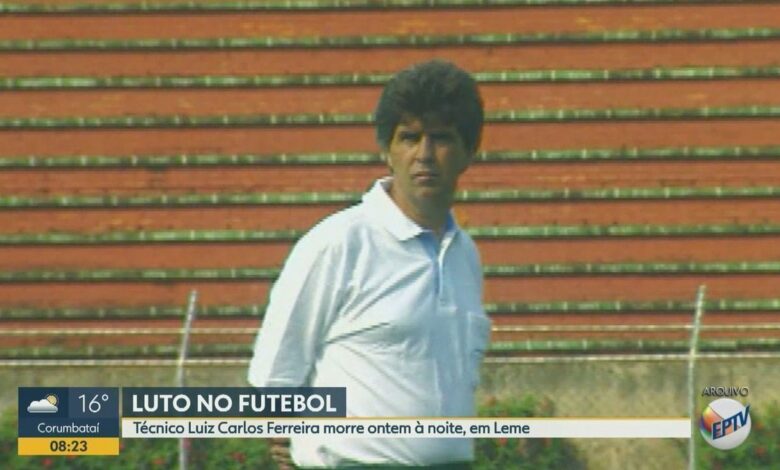 “Rei do Acesso”, técnico Luiz Carlos Ferreira morre aos 71 anos em Leme