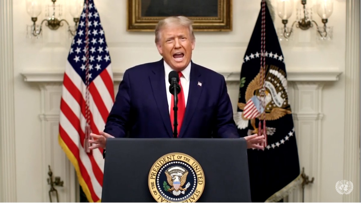 Trump ataca China na Assembleia Geral da ONU