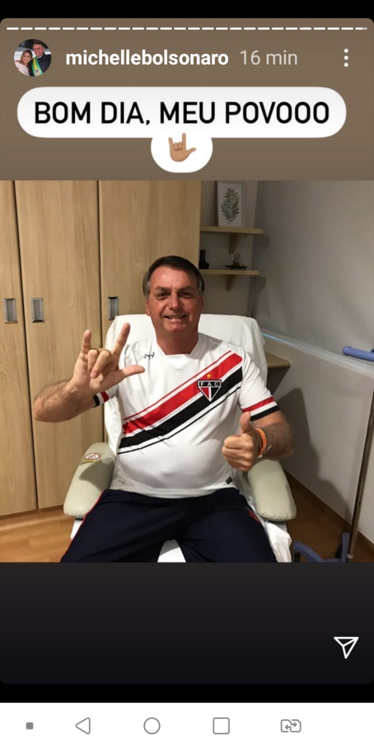 Bolsonaro tem ‘ótima evolução clínica e sem complicações cirúrgicas’ após procedimento na bexiga, diz boletim médico