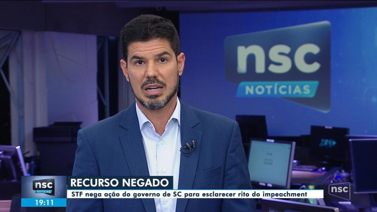 STF nega seguimento de ação do governo de SC que questionava rito de impeachment