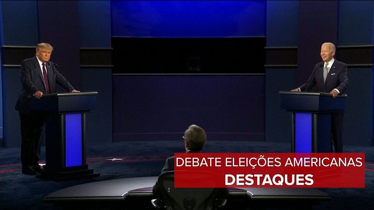 O primeiro debate de Biden e Trump em 7 destaques